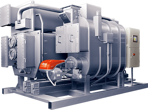 АБХМ прямого сжигания топлива